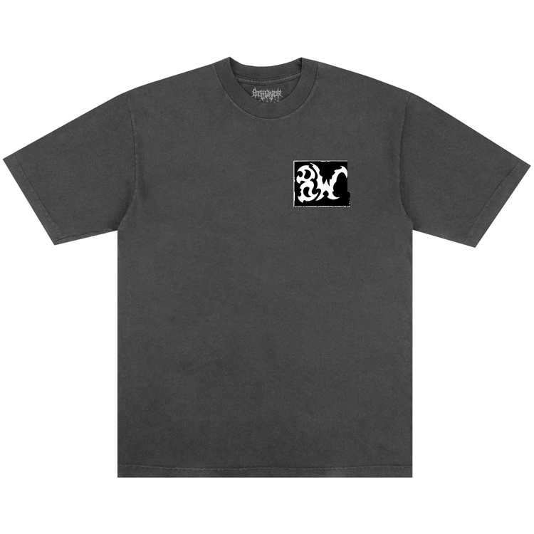 MIRROR TEE VINTAGE BLACK