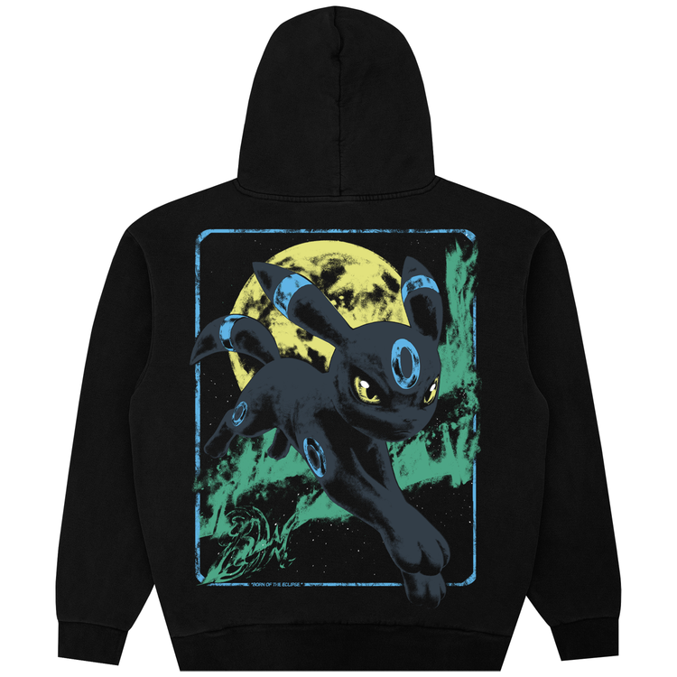 MOONBREON HOODIE BLACK