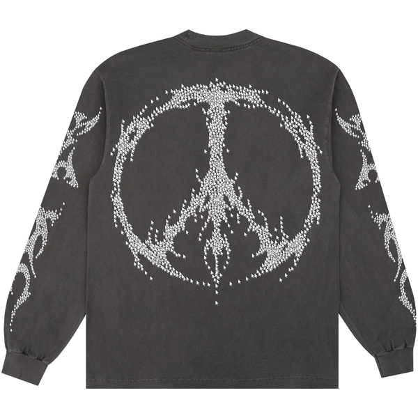 
    PEACE L/S TEE VINTAGE BLACK Featured Image
