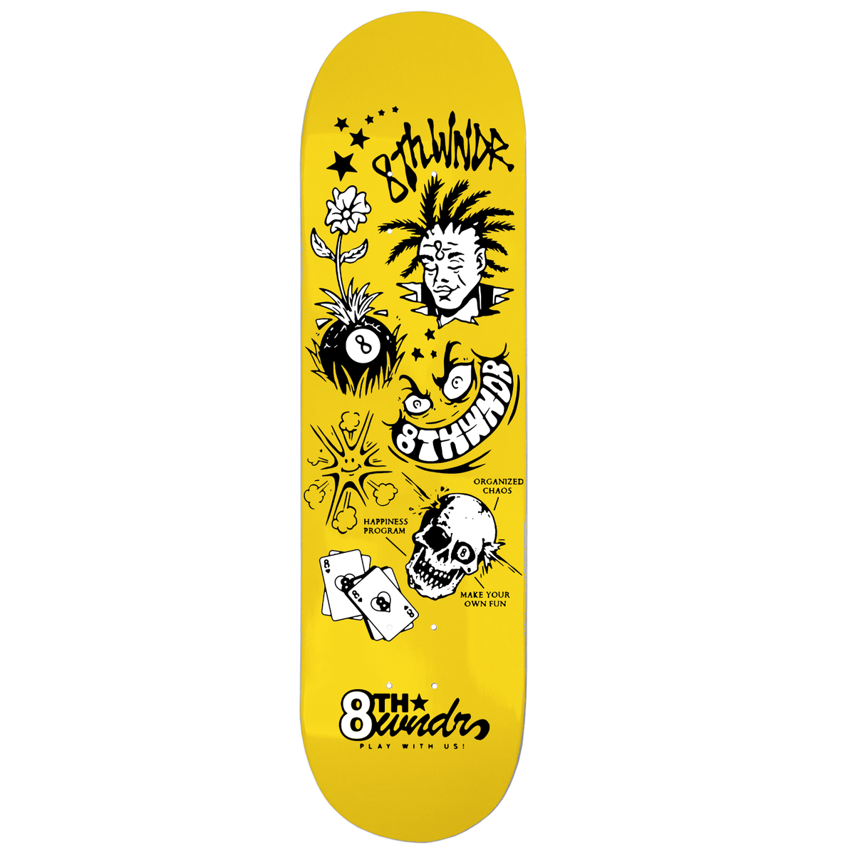 PLAY WITH US DECK YELLOW