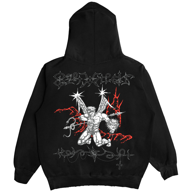 SACRIFICE ZIP UP BLACK