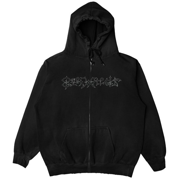 SACRIFICE ZIP UP BLACK - Second Image