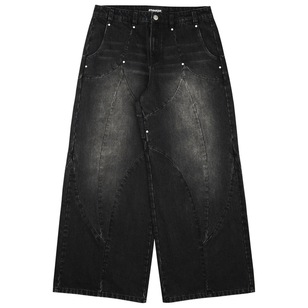 
    SHIELD BAGGY JEANS BLACK Featured Image
