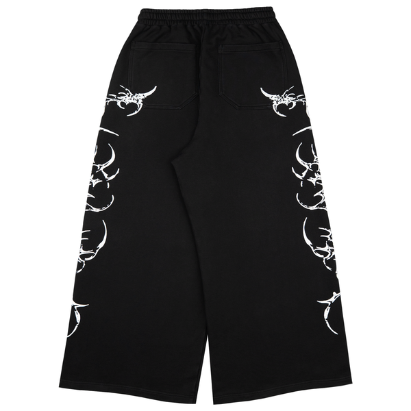 SIGIL BAGGY SWEATPANTS BLACK - Second Image