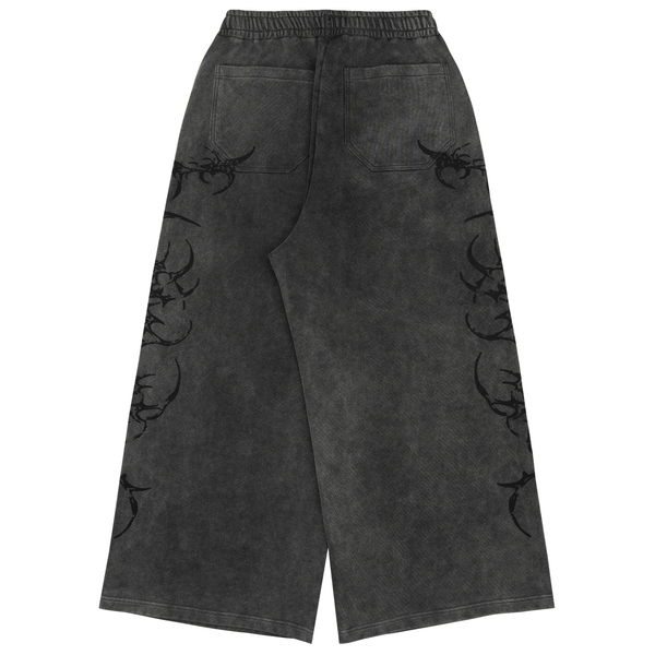 SIGIL BAGGY SWEATPANTS VINTAGE BLACK - Second Image