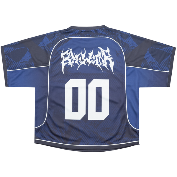 8W SOCCER JERSEY BLUE - Second Image