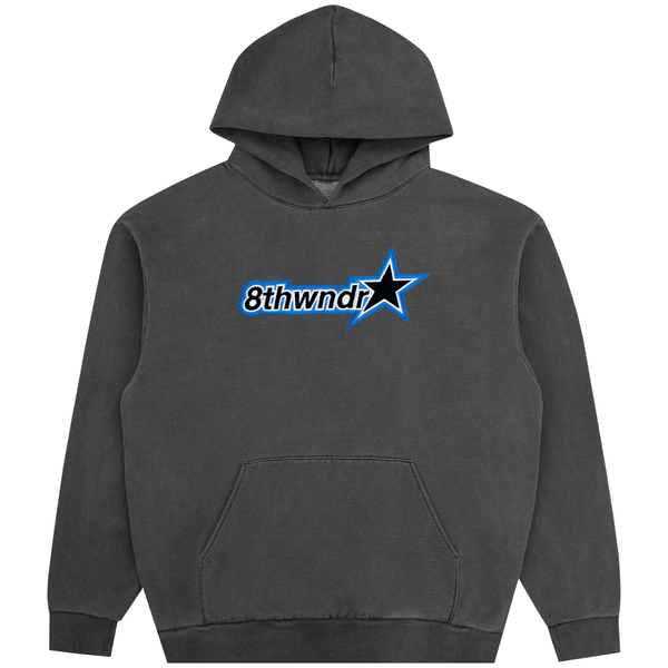 
    STAR LOGO HOODIE VINTAGE BLACK Featured Image
