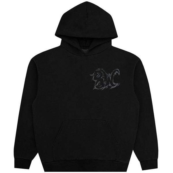 STEEL FRONTIER HOODIE BLACK - Second Image