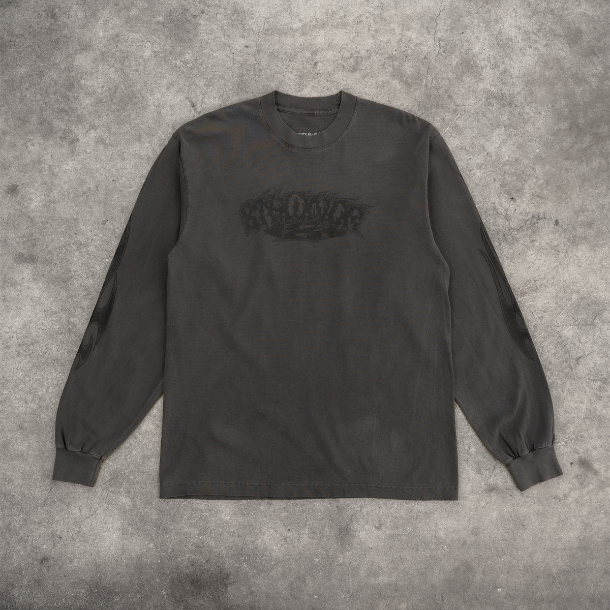 TOUR L/S TEE VINTAGE BLACK