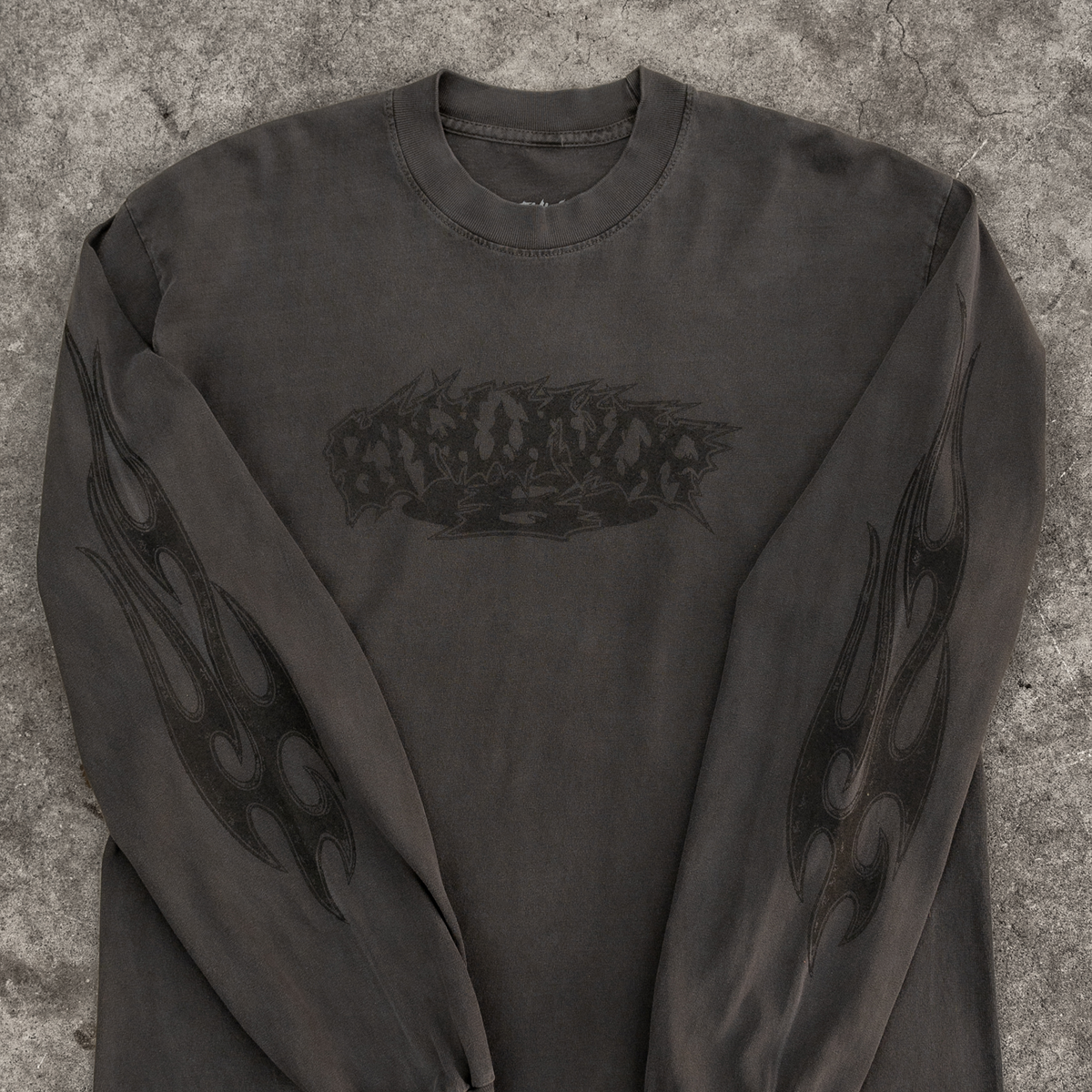 TOUR L/S TEE VINTAGE BLACK