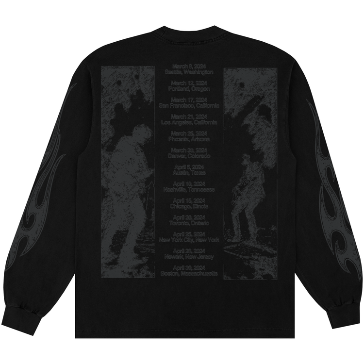TOUR L/S TEE BLACK