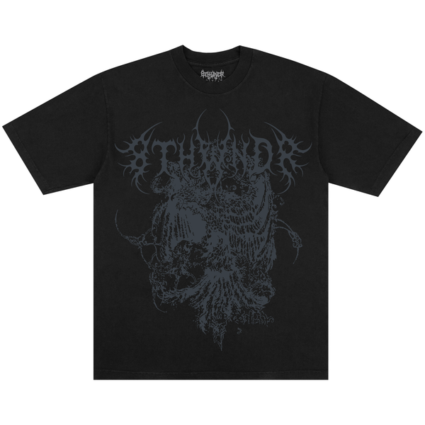 
    TRIBAL EAGLE TEE BLACK Featured Image
