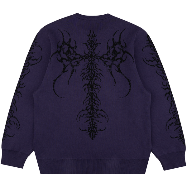 
    TRIBAL KNITTED SWEATER PURPLE Featured Image
