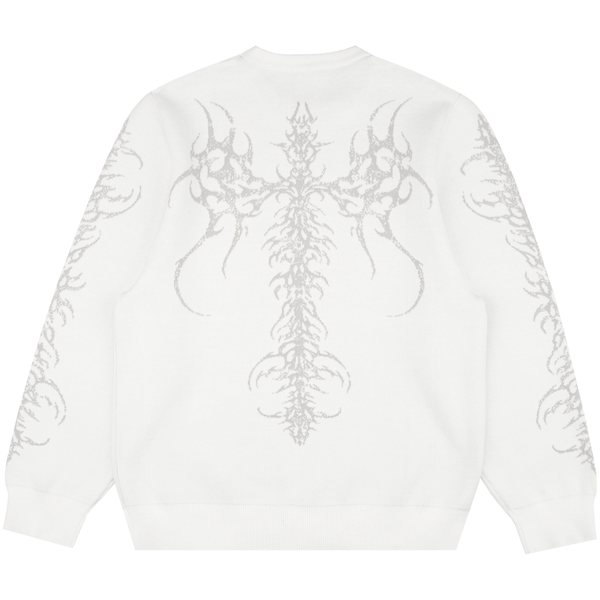 
    TRIBAL KNITTED SWEATER WHITE Featured Image
