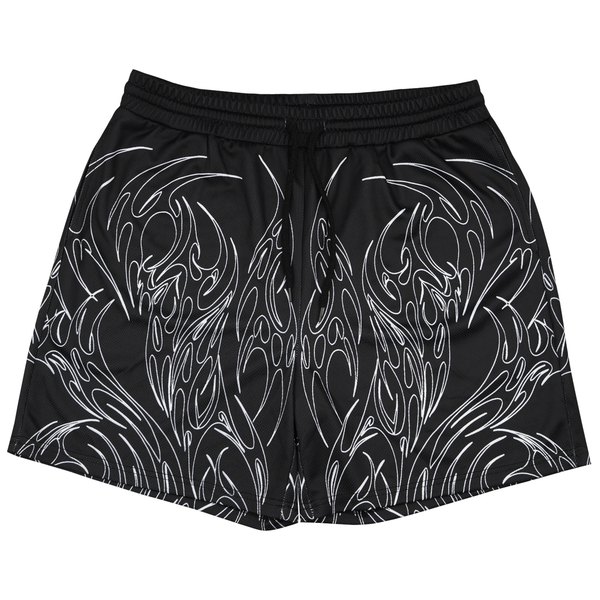 
    TRIBAL MESH SHORTS BLACK Featured Image

