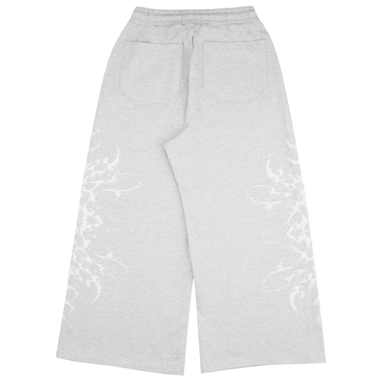 TRIBAL BAGGY SWEATPANTS GREY