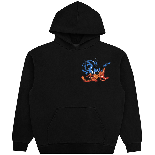 UNOVA HOODIE BLACK - Second Image