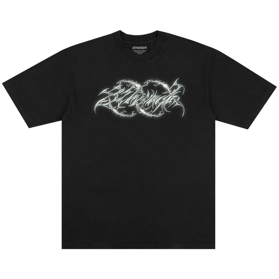 GLOW IN THE DARK WATCH TEE BLACK