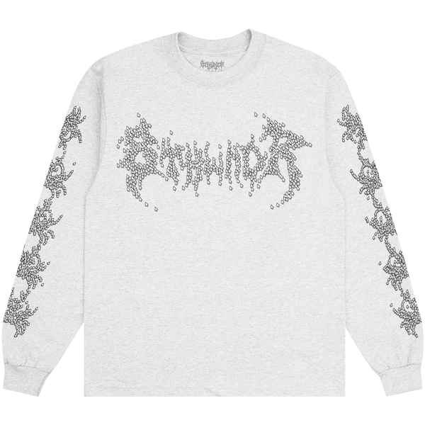 WEBCRAWLER L/S TEE ASH - Second Image