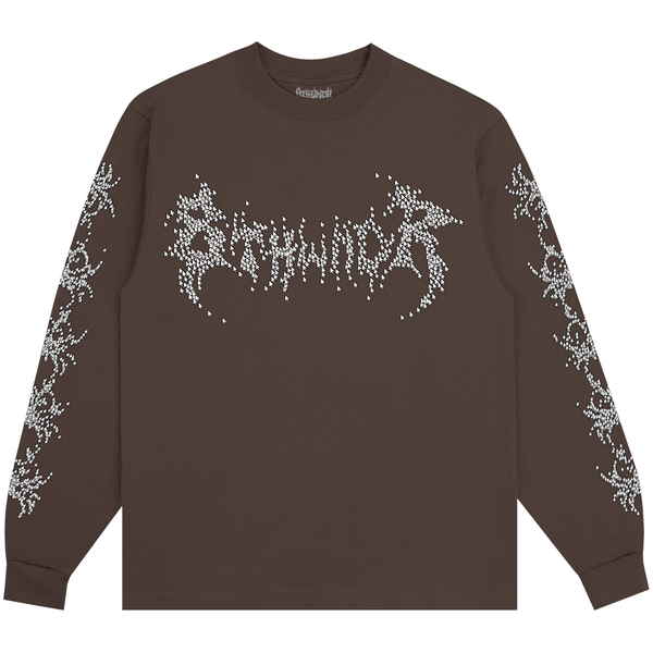 WEBCRAWLER L/S TEE MOCHA - Second Image