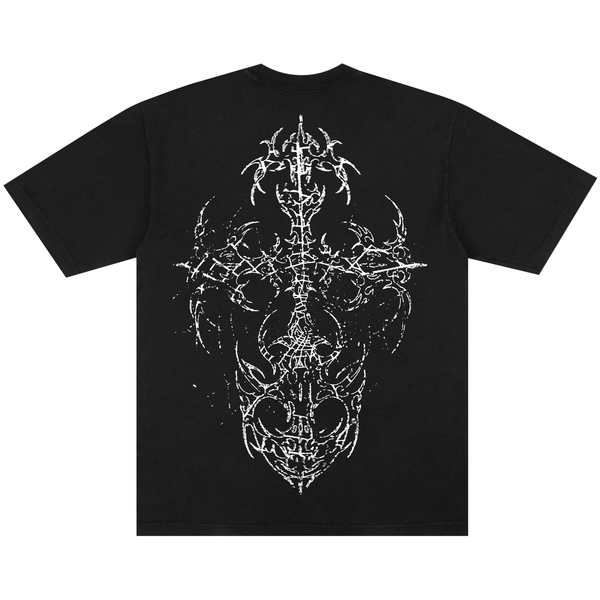 
    WEB CROSS TEE BLACK Featured Image
