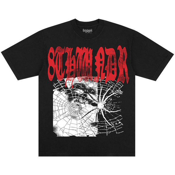 
    WEB SPINNER TEE BLACK Featured Image
