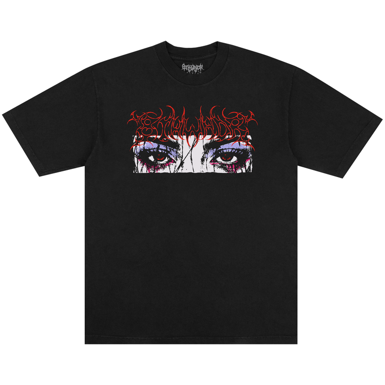 WEEPING EYES TEE BLACK