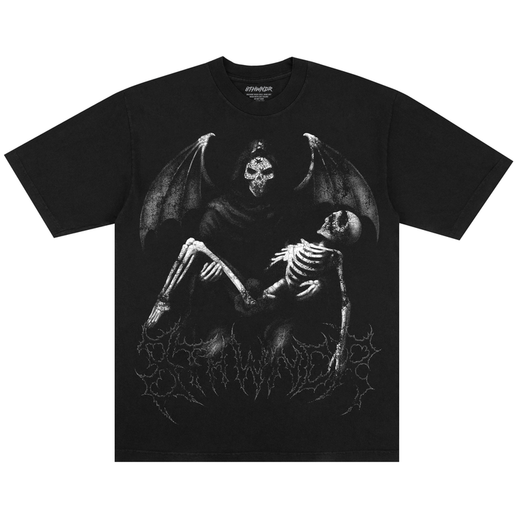 WINGED REAPER TEE BLACK
