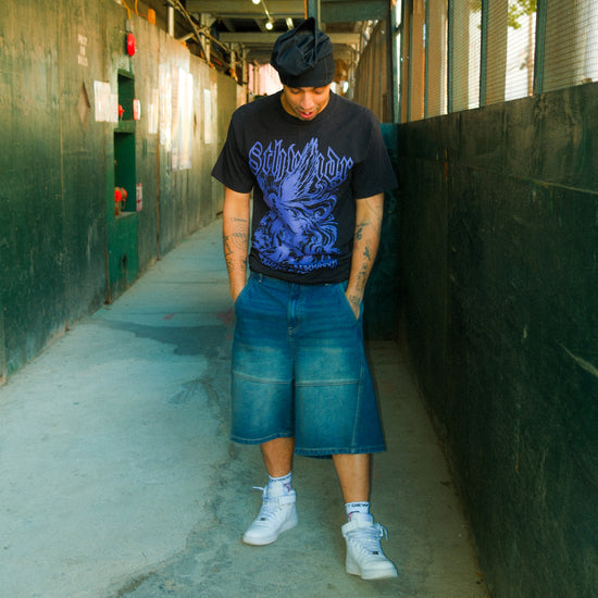 ANGEL’S BREATH TEE BLACK — lookbook front