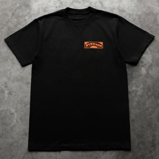 ONE WISH WONDER TEE BLACK — concrete full front