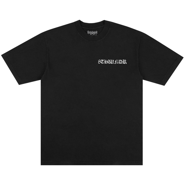 WEEPING ANGEL TEE BLACK - Second Image