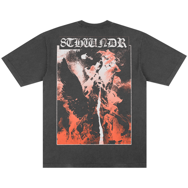 
    WEEPING ANGEL TEE VINTAGE BLACK — white background back Featured Image
