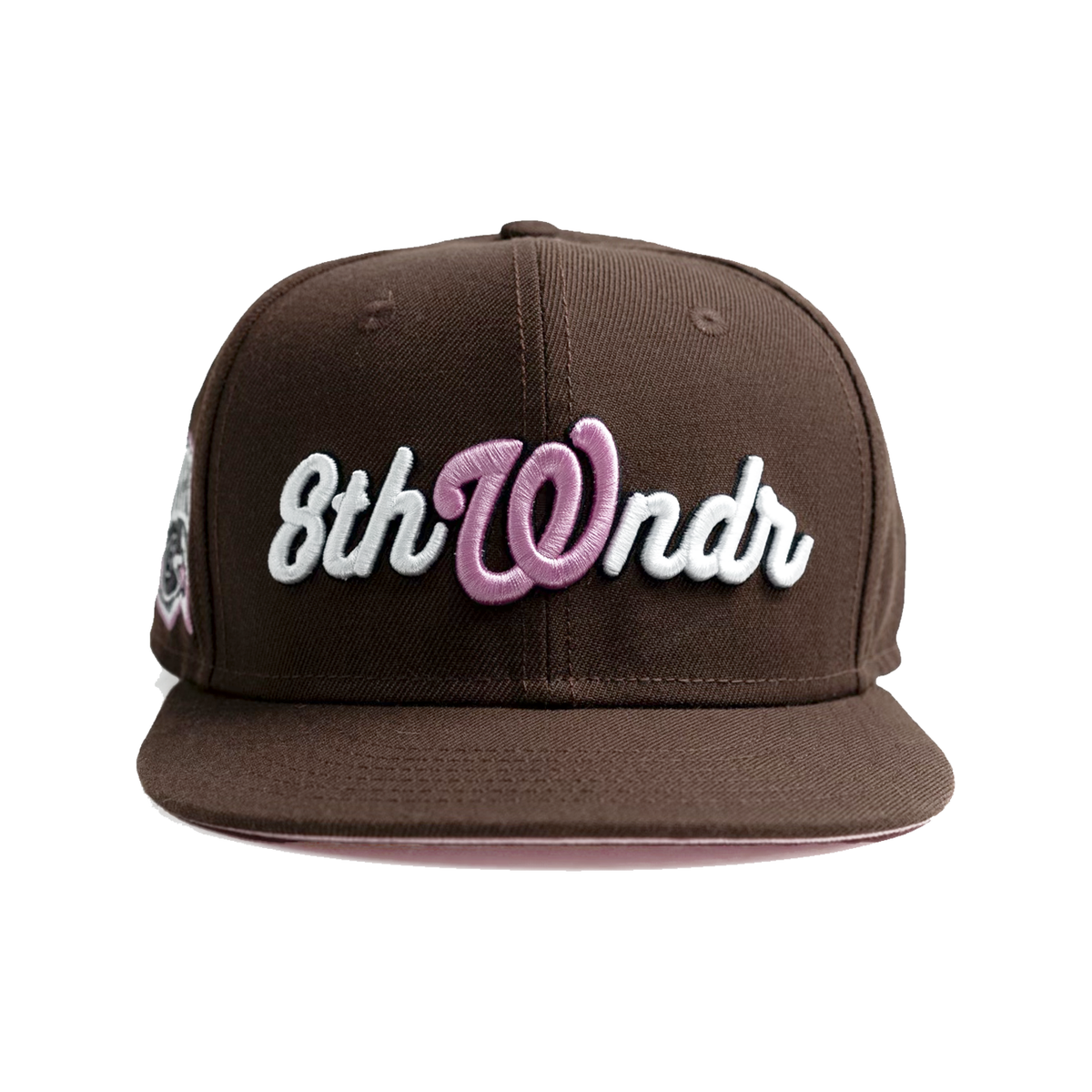Fitted Hat Brown / Pink - 7 1/8