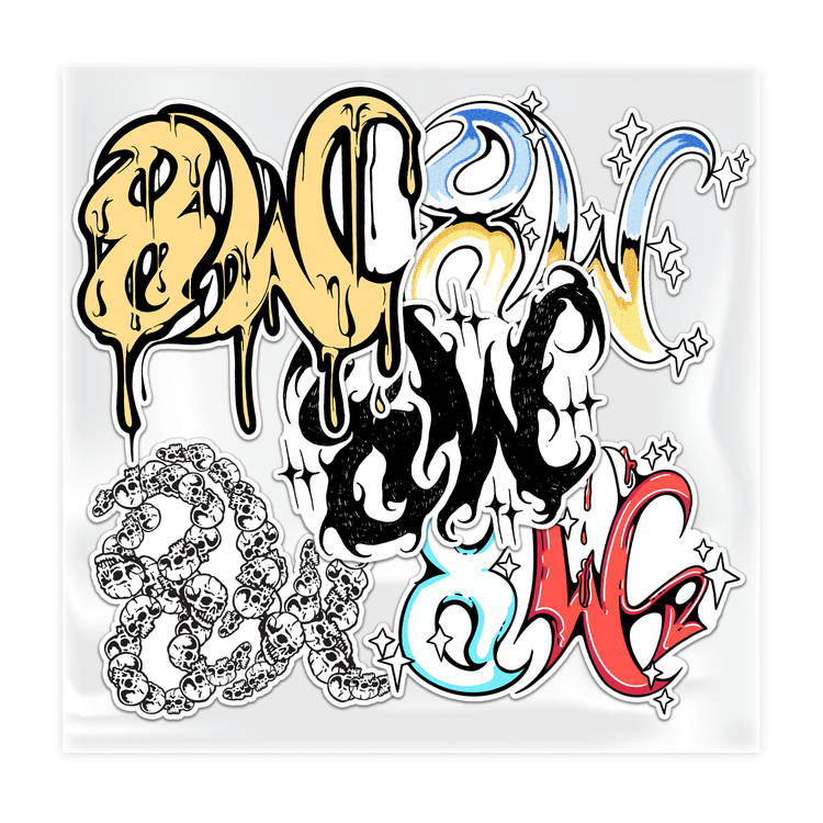 8W MYSTIC STICKER PACK