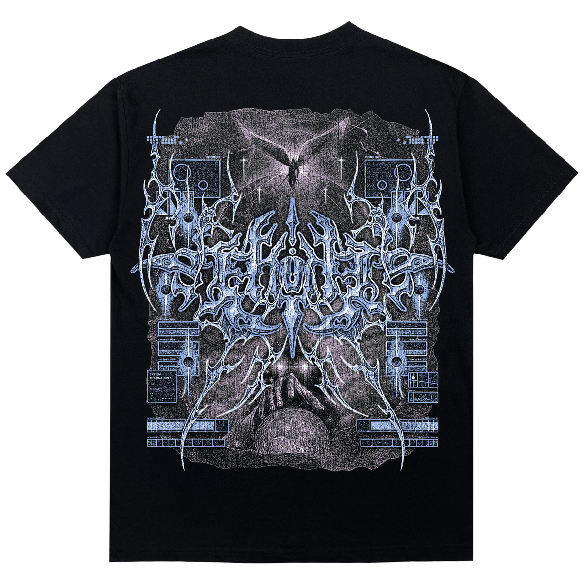 CYBERHEAVEN TEE BLACK